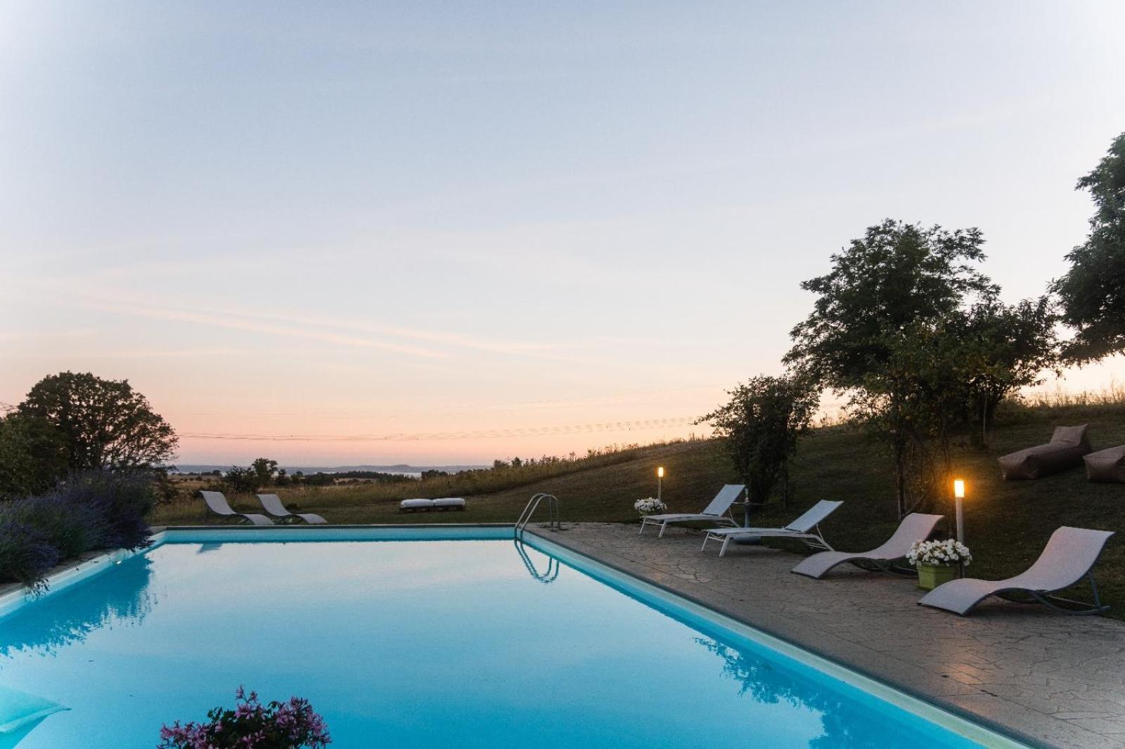 Collina Blu Bed & Breakfast Bolsena Exterior foto